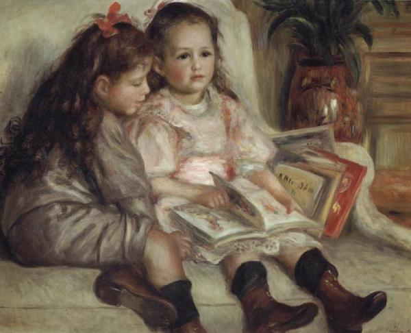 Pierre Renoir Portrait of Children(The  Children of Martial Caillebotte) oil painting image